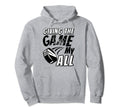 Goal Keeper Proud Hockey Coach Dad Hoodie - Graphic Print for Adults