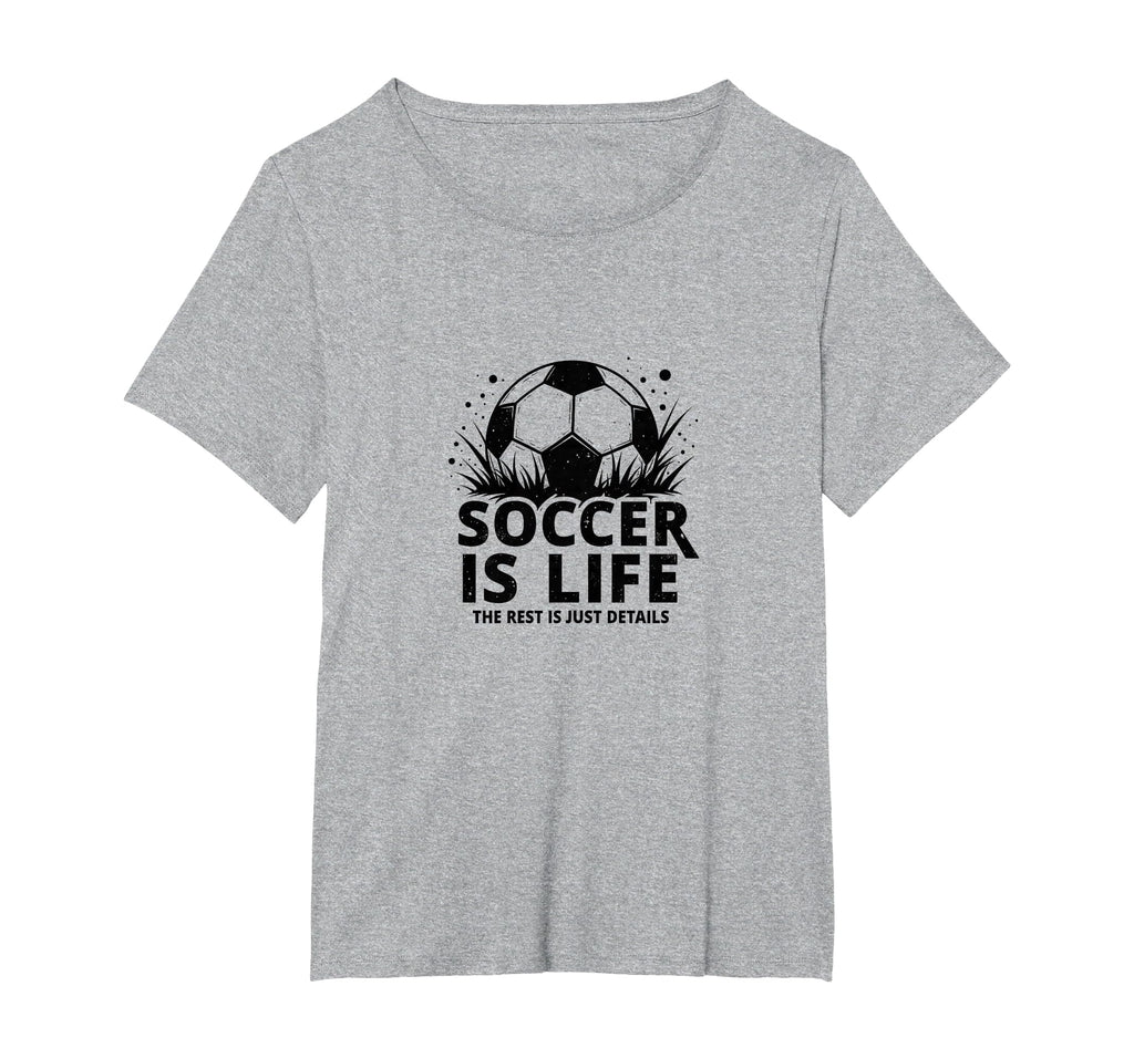 Soccer Coach Soccer Is Life Rest Is T-Shirt - Trendy Graphic Men Women