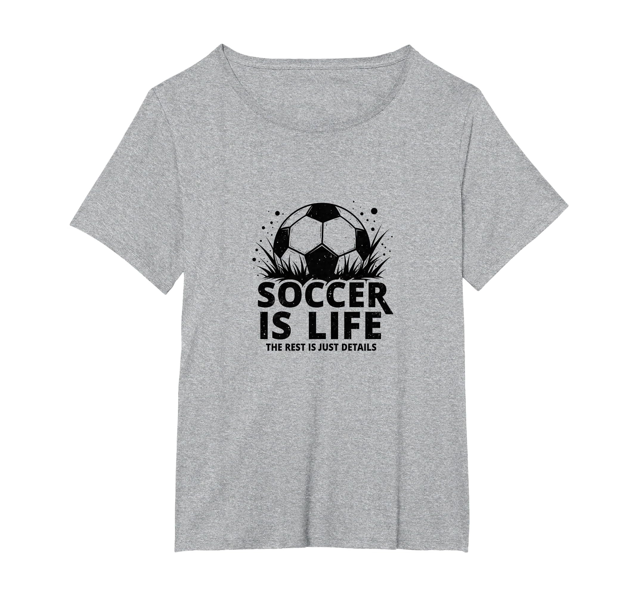Soccer Coach Soccer Is Life Rest Is T-Shirt - Trendy Graphic Men Women