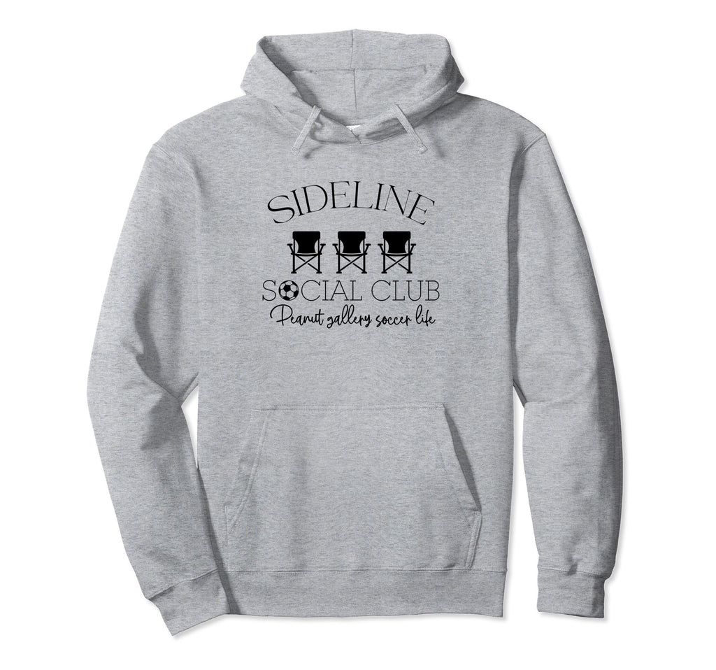Sideline Social Club Peanut Gallery Hoodie - Custom Art Print for Adults