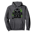 Proud Soccer Dad Whistle Sports Fan Hoodie - Casual Everyday Wear Unisex