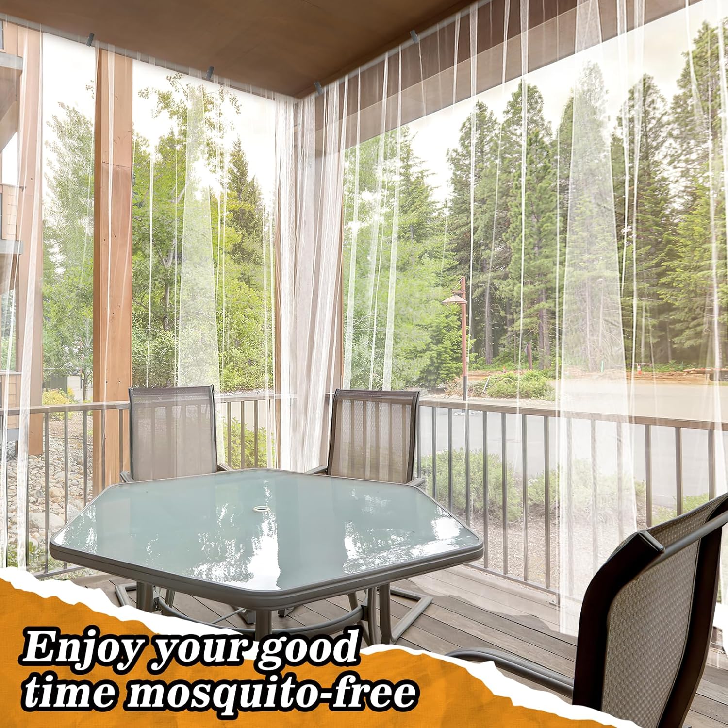 2Pcs 13x10ft Mosquito Net, Mesh Netting for Patio Skin and Plants Protection, Garden Bird Bug Screen, White