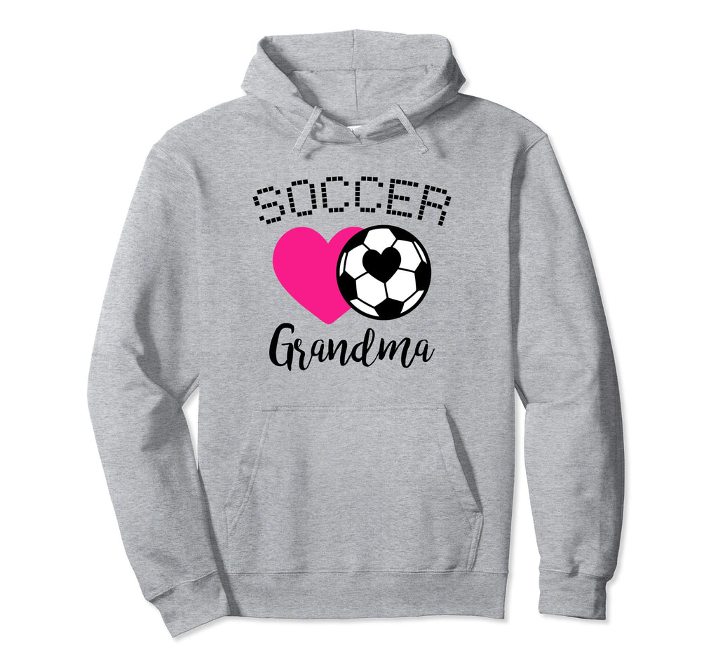 Soccer Grandma Love Heart Nana Granny Hoodie - Aesthetic Graphic Men Women