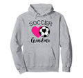 Soccer Grandma Love Heart Nana Granny Hoodie - Aesthetic Graphic Men Women