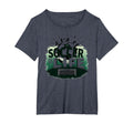 Soccer Is Life Inspiring Football Fan T-Shirt - Graphic Print for Adults