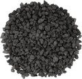 Mr. Fireglass 10 Pounds Black Natural Lava Rock for Indoor Outdoor Gas Fire Pits Fireplaces & Barbecue Grills | Volcanic Lava Stones for Decorating Garden Landscaping, Potted Plants, 0.3"-0.6"