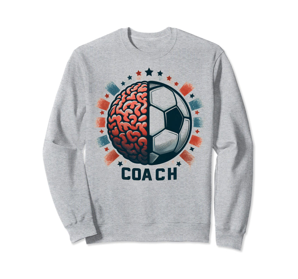 Soccer Coach Training Coaching Sweatshirt - Trendy Graphic Men Women