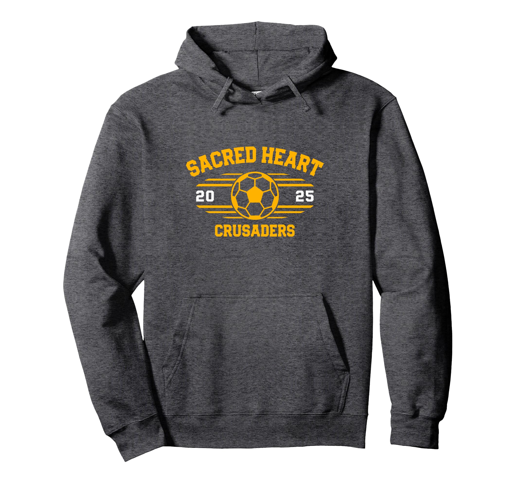 Sacred Heart Crusaders Soccer Ball 2025 Hoodie - Novelty Apparel Men Women