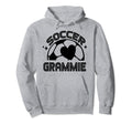 Soccer Grammie Funny Ball Grammie Hoodie - Aesthetic Graphic for Adults