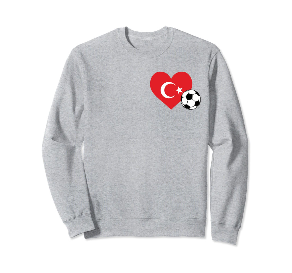 I Love T Rkiye My Heart Turkish Sweatshirt - Unique Graphic for Adults