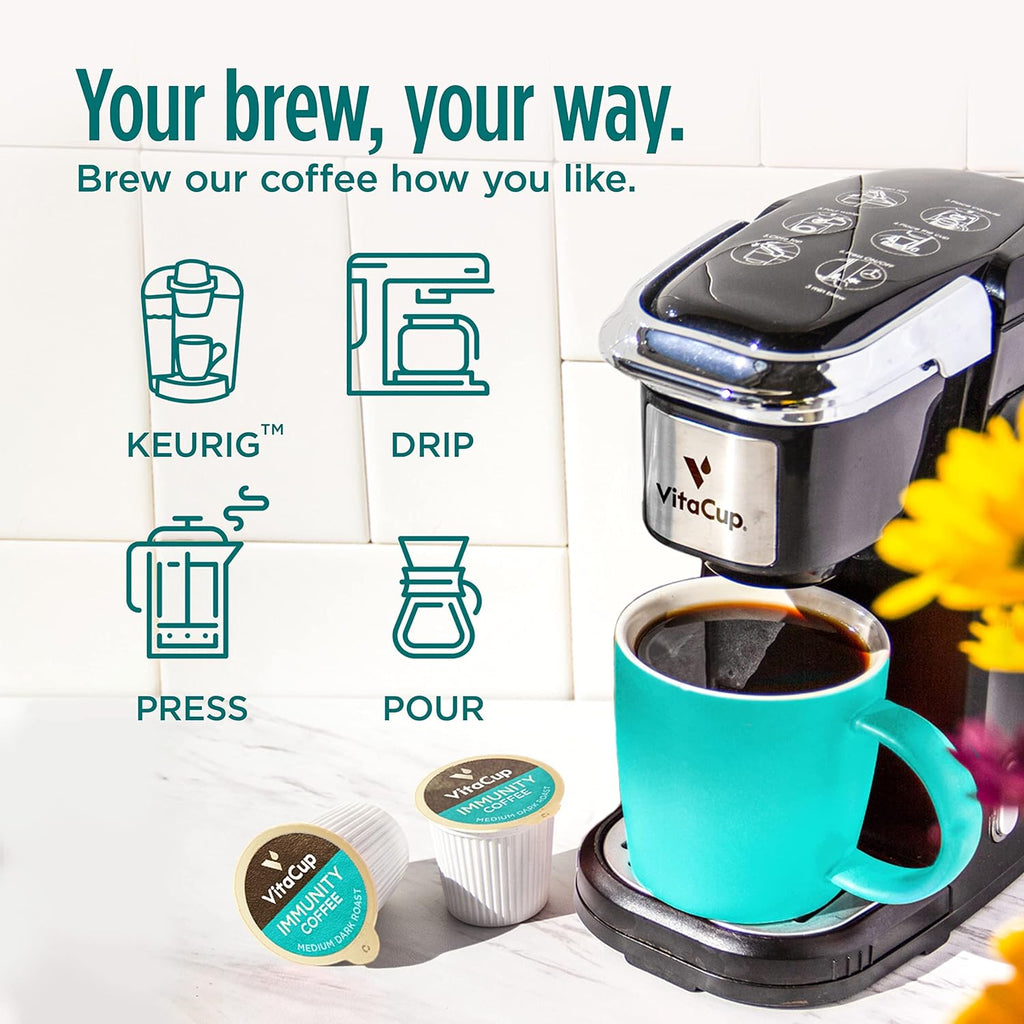 Organic Coffee Pods — Bold Flavor