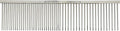 Resco Professional Anti-Static Best Dog, Cat, Pet Comb for Grooming, Med/Coarse Tooth Spacing, 1.5" Pin Length