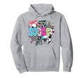 Soccer Coquette Bow Game Day Sports Player Hoodie - Trendy Graphic Unisex
