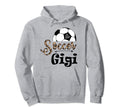 Soccer Gigi Leopard Funny Mothers Day Hoodie - Streetwear Style Men Women