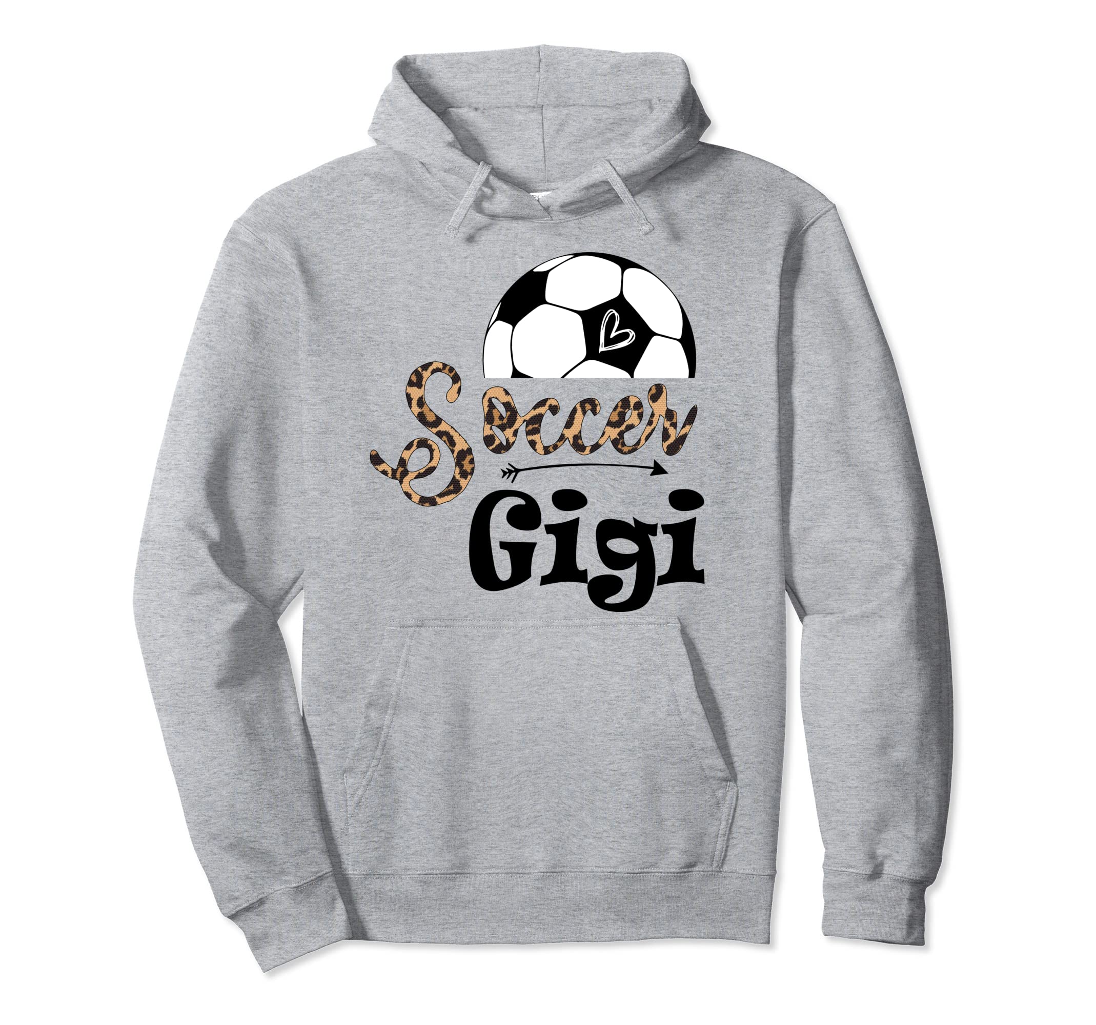 Soccer Gigi Leopard Funny Mothers Day Hoodie - Streetwear Style Men Women