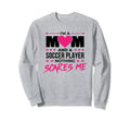 Soccer Players Mom Soccer Lover Sweatshirt - Aesthetic Graphic Men Women