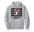 Soccer Soccer Mom Coquette Hoodie - Graphic Print Men Women