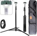 Devos Outdoor | LightRanger 800 Lumen Rechargeable Telescoping LED Lantern | 30 Hour Run Time | Illuminates a 40 Foot Diameter Area | 2 Pack with Padded Case