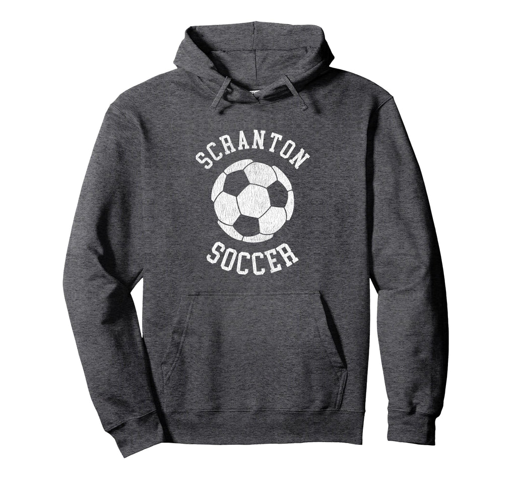 Scranton Soccer Distressed 90S Hoodie - Casual Everyday Wear Unisex
