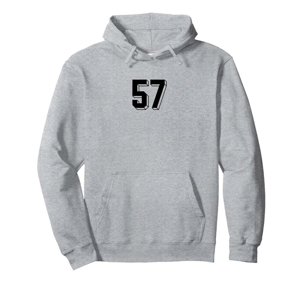 Number 57 80S 90S Soccer Team Jersey Hoodie - Unique Graphic Men Women