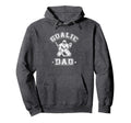 Goalie Dad Hockey Sports Father Ice Hockey Hoodie - Novelty Apparel Unisex