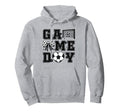 Soccer Game Day Coquette Bow Funny Hoodie - Custom Art Print Men Women