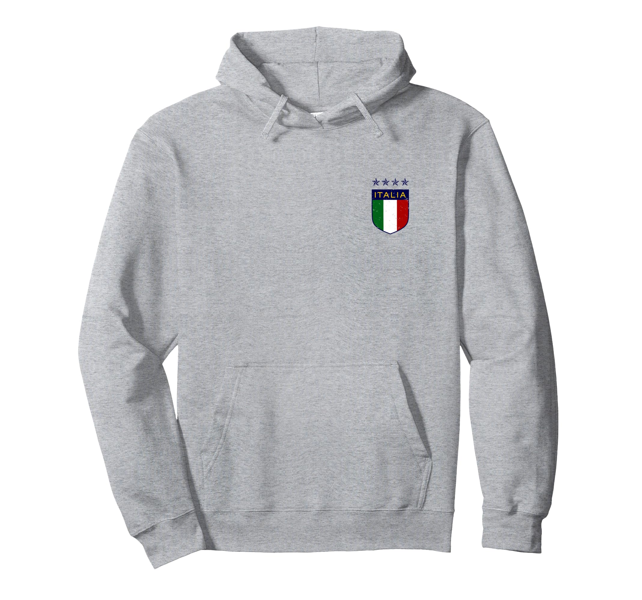 Italia Soccer Double Sided Hoodie - Aesthetic Graphic for Adults