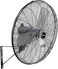 OEMTOOLS 30" Outdoor Wall Mount Fan, 80° Oscillating Fan 7200 CFM Max, Water Resistant, Use in Garage, Gym, Warehouse, Factory and Jobsite