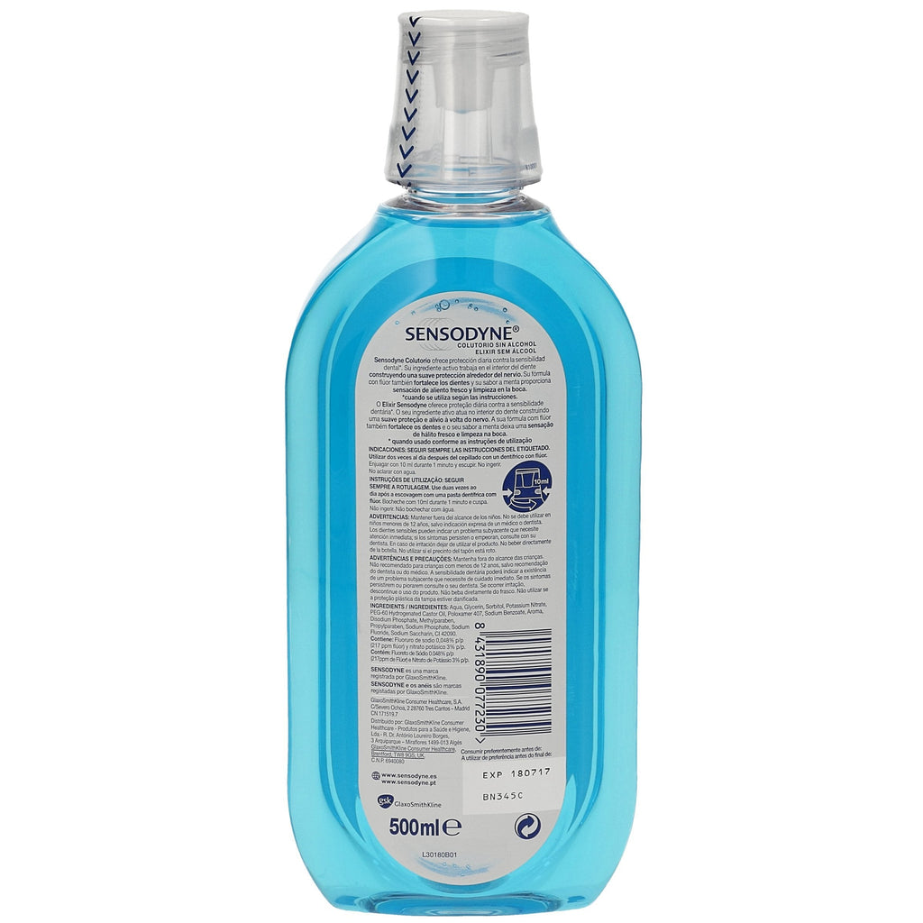 Sensodyne Cool Mint Mouthwash 500ml