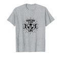 Soccer Is Our Life Soccer Sister Passion T-Shirt - Unique Graphic Unisex
