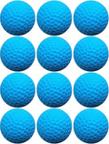 Cat Golf Balls for Indoor Cats Toy Ball Kitten Toys Interactive Cat Ball Sponge Foam Sponge Soccer Balls (Blue)