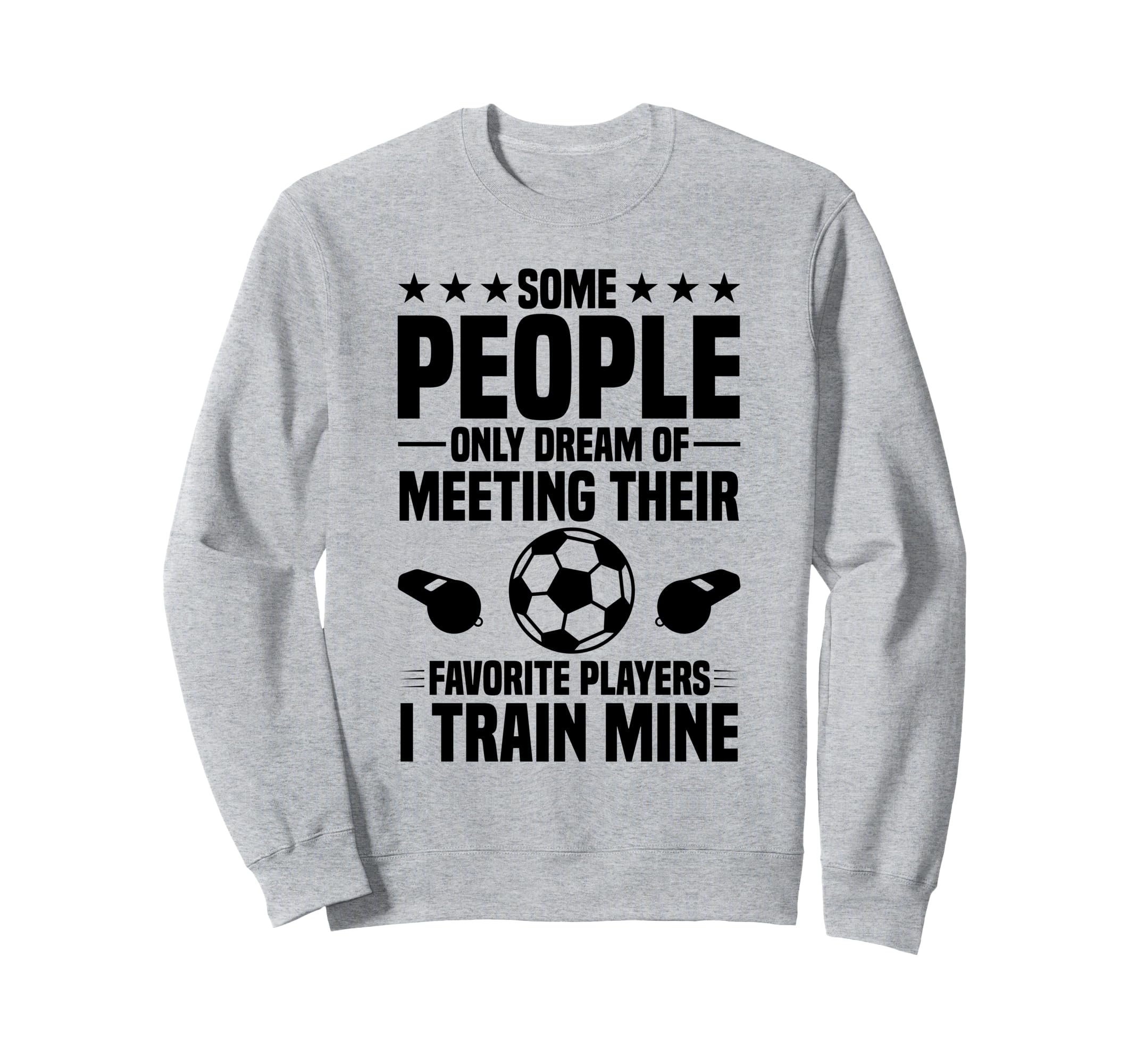 Soccer Coach Sweatshirt - Streetwear Style Men Women