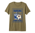 Rowing Soccer Moms Club Tri Blend T-Shirt - Minimalist Print Men Women