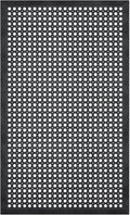 Ottomanson Heavy Duty Rubber Floor Mat – Non-Slip, Waterproof, Easy to Clean – Anti-Fatigue Mat for Commercial Kitchens, Restaurants, Workshops – Oil Resistant, Hose Washable – 36" x 60", Black