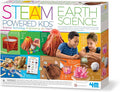 4M - STEAM Earth Science - Educational Science Kits for Kids Ages 5+ with 5 Experiments: Volcano Eruption, Excavate Crystals, Crystal Growing, & More - Hands-On Geology STEM Learning Science for Kids