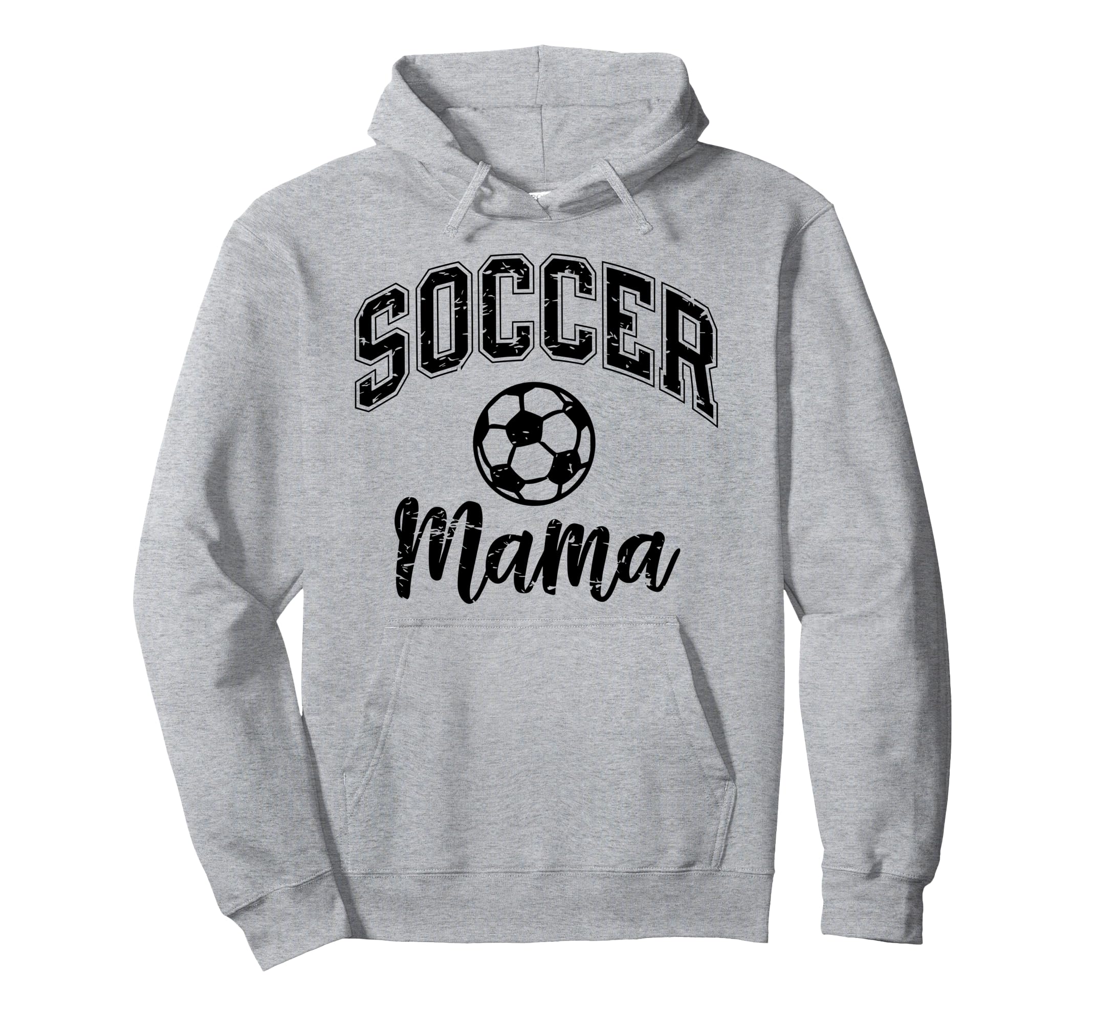 Soccer Mom Life Distressed Hoodie - Trendy Graphic Unisex