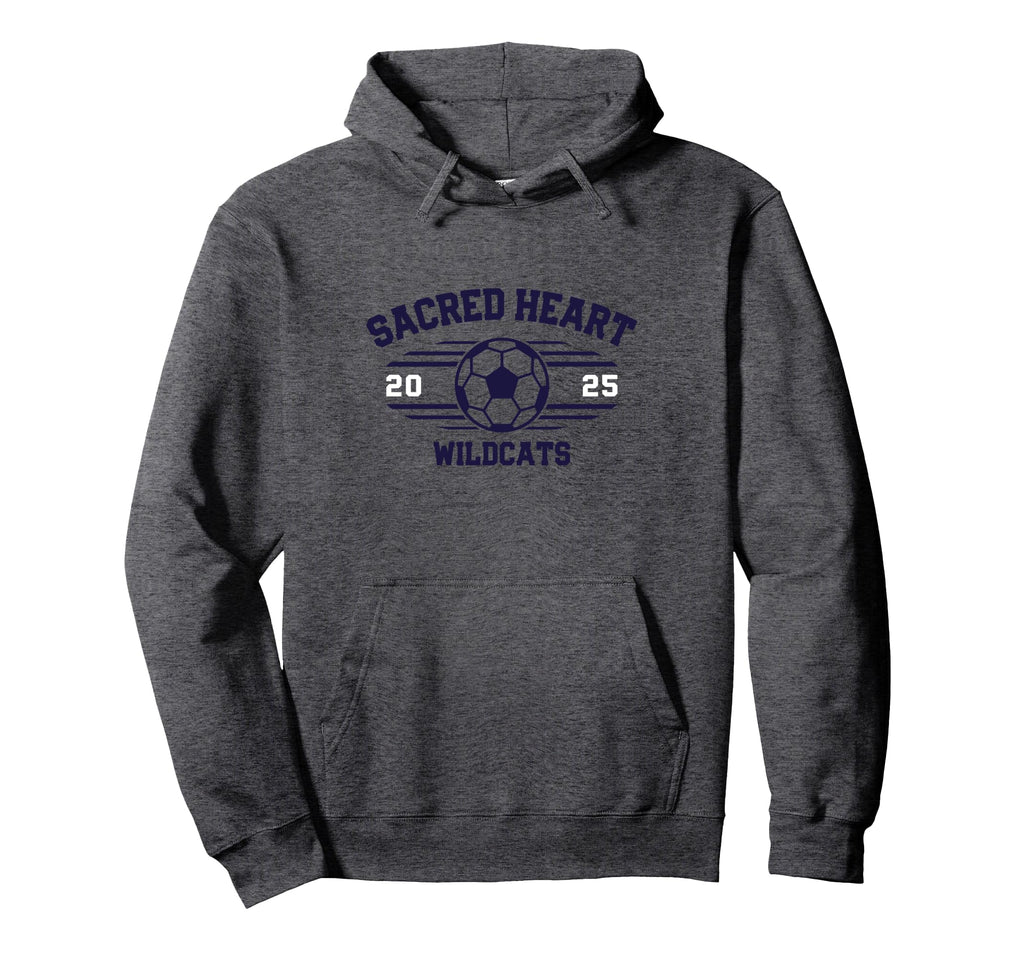 Sacred Heart Wildcats Soccer Ball 2025 Hoodie - Streetwear Style Men Women