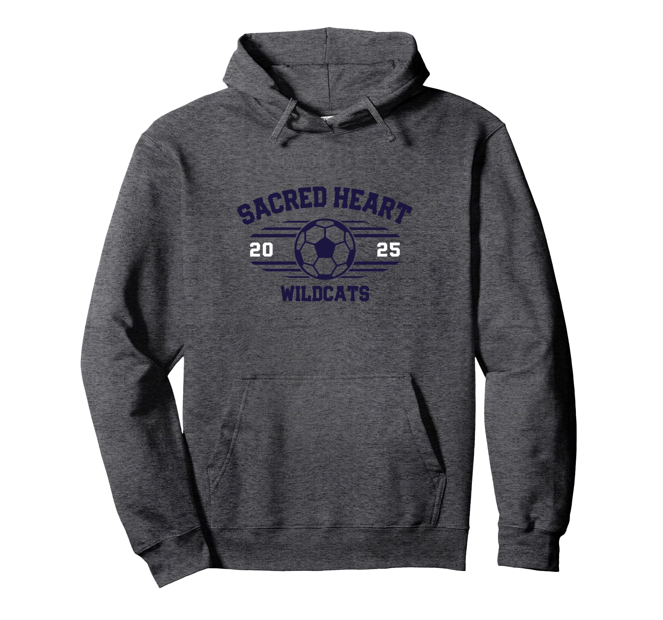 Sacred Heart Wildcats Soccer Ball 2025 Hoodie - Streetwear Style Men Women