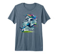 Footballer Unicorn Fans Soccer Team T-Shirt - Unique Graphic Men Women