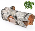 Reptile Hide Caves Simulation Tree Hideout, Hideout Shelter Sleep Cave is Decorated for Arboreal Reptile, Snake, Leopard Gecko, Lizard, Salamander, Hermit Crab Aquarium