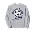 Soccer Senior Mom 2026 Distressed Sweatshirt - Casual Everyday Wear Unisex
