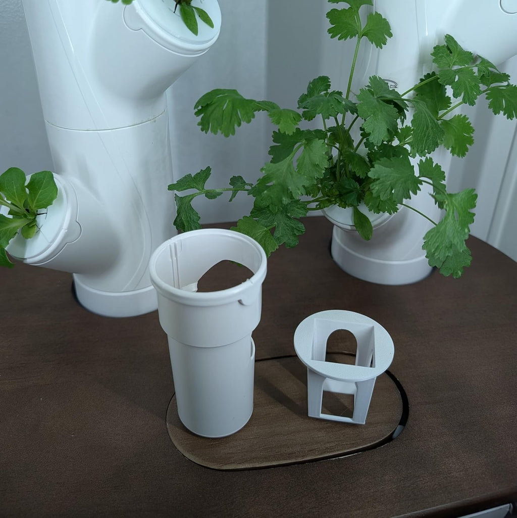 Grow Cubes for Hydroponic System/Compatible with Gardyn (10 Grow Cubes / 10 Mix caps)