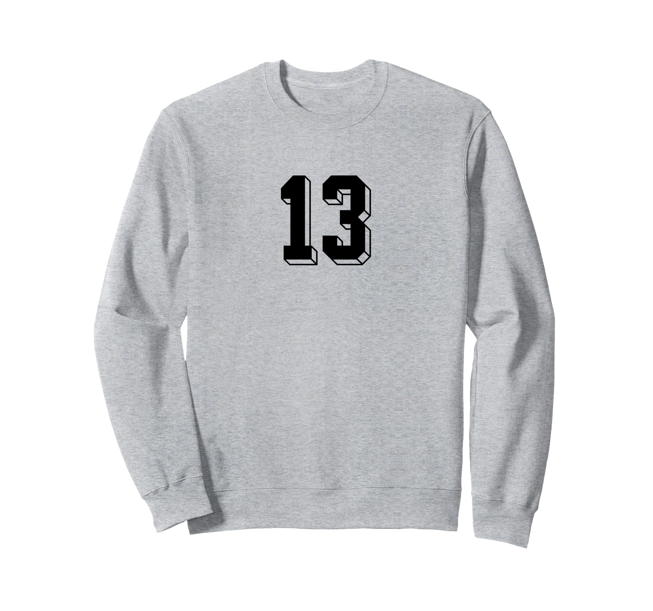Number 13 80S 90S Soccer Team Jersey Sweatshirt - Trendy Graphic Unisex