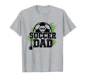 Proud Soccer Dad Whistle Sports Fan T-Shirt - Graphic Print for Adults