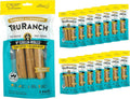 Collagen Rolls - 9" Collagen Rolls for Dogs - Long Lasting Healthy Joint Support - Rawhide Alternative - Skin & Coat Health - Made with Real Peanut Butter, Value Pack, 15 Bags, 45 Count