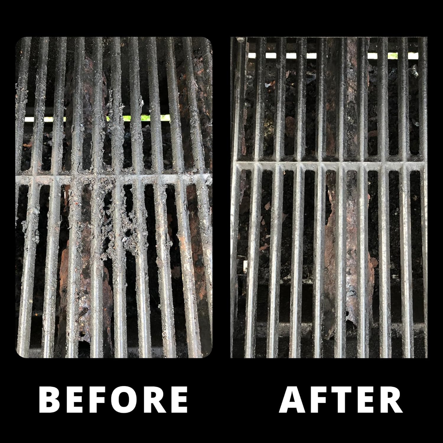 Grill Rescue BBQ Replaceable Scraper Cleaning Head, Bristle Free - Safe, Durable and Unique Scraper Tools for Cast Iron or Stainless-Steel Grates, Barbecue Cleaner (GB3000)