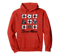 Soccer Mimi Bow Soccer Mom Mommy Mothers Day Hoodie - Graphic Print Unisex