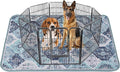 IEUUMLER Washable Pee Pads for Dogs, 1 Pack Reusable Non-Slip Grip, Super Absorbent Waterproof Puppy Pads for Potty Training, Playpen, Crate, Whelping Box EU011 (Blue, 71" x 71")