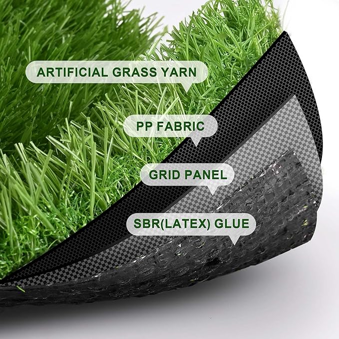 Yescom Sports Sled Strips Turf Gym Turf Flooring for Weight Sled Push Gym Equipment Outdoor Indoor Use 33'x3'(99 Sq.Ft) 1.38" H