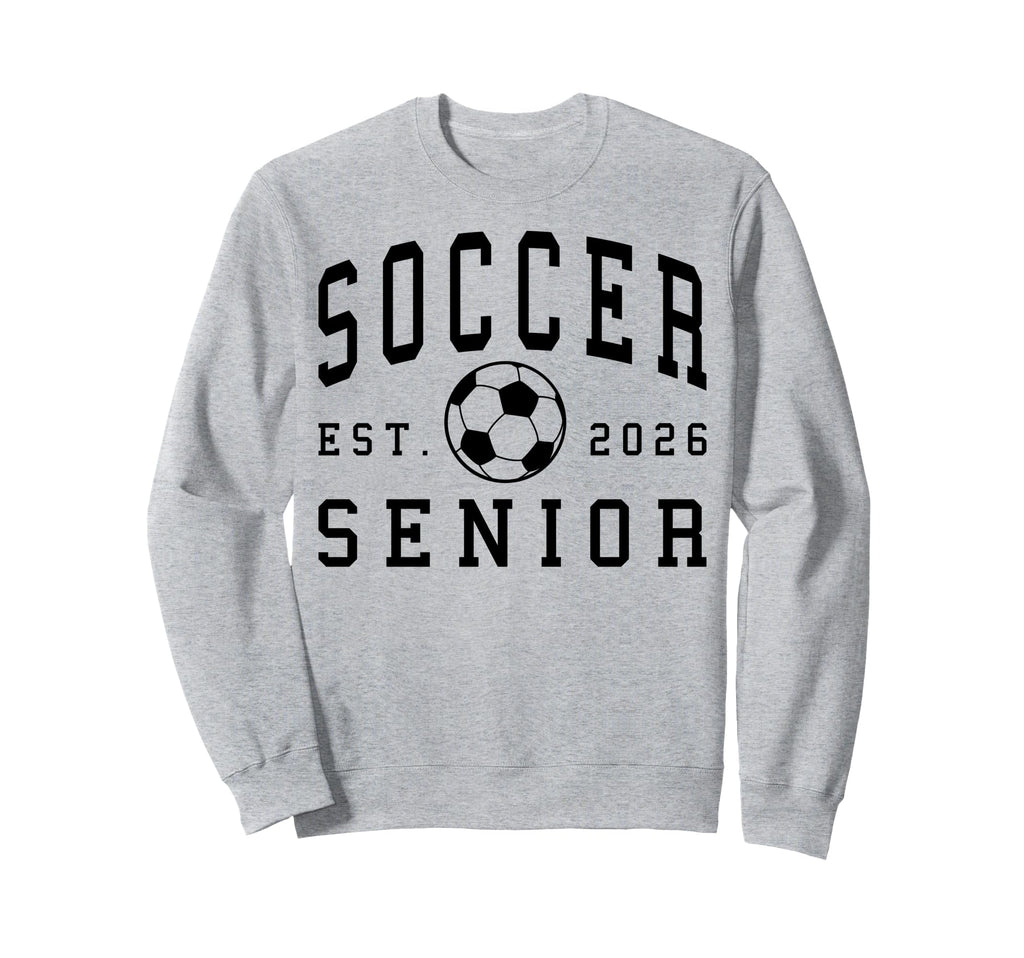 Soccer Senior Night Soccer Senior 2026 Sweatshirt - Graphic Print Unisex